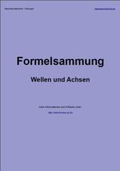 Formelsammlung Wellen und Achsen